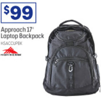 Officeworks Approach 17" Laptop Backpack offer