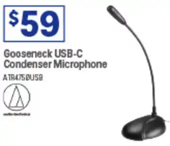 Officeworks Gooseneck USB-C Condenser Microphone offer