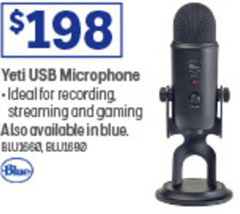 Officeworks Yeti USB Microphone offer