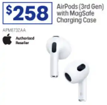 Officeworks AirPods (3rd Gen) With MagSafe Charging Case offer
