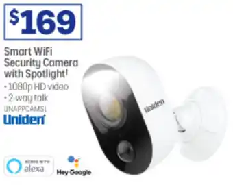 Officeworks Smart WiFi Security Camera With Spotlight offer