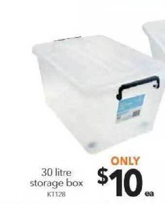 Cheap as Chips 30 Litre Storage Box offer