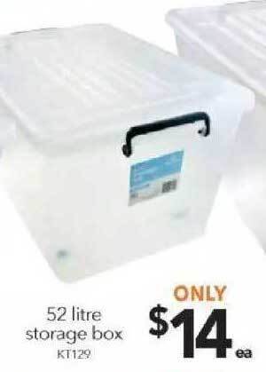 Cheap as Chips 52 Litre Storage Box offer