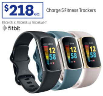 Officeworks Charge 5 Fitness Trackers offer