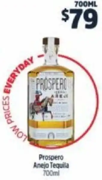 Prospero Anejo Tequilla 700ml