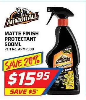 Armorall Matte Finish Protectant