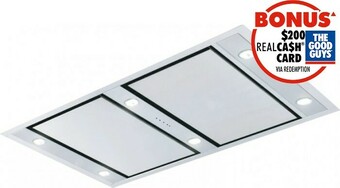 The Good Guys Schweigen 120cm Silent Ceiling Cassette Rangehood offer