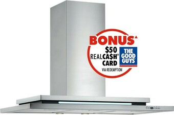 The Good Guys Schweigen 90cm Silent Canopy Rangehood offer