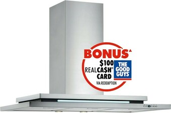 The Good Guys Schweigen 90cm Silent Canopy Rangehood offer