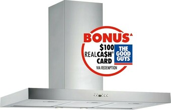 The Good Guys Schweigen 120cm Silent Canopy Rangehood offer
