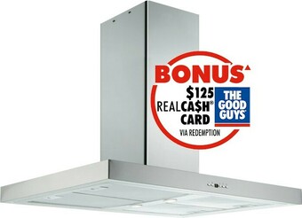 The Good Guys Schweigen 90cm Silent Canopy Rangehood offer