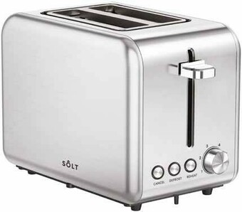 The Good Guys Solt 2 Slice Henry Toaster - Stainless Steel offer