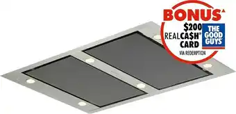 The Good Guys Schweigen 120cm Silent Ceiling Cassette Rangehood offer