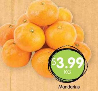 Spudshed Mandarins offer