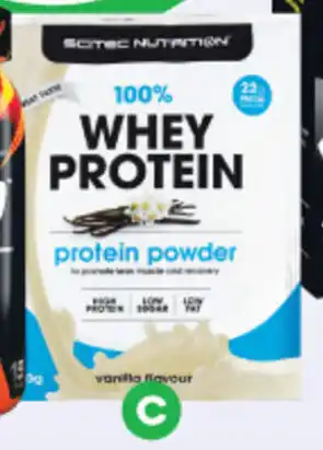 Woolworths Scitec Nutrition 100% Whey Protein 30g offer