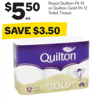 Woolworths Royal Quilton Pk 10 or Quilton Gold Pk 12 offer