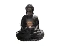 LivingStyles Vast Buddha Figurine with Tealight Holder offer
