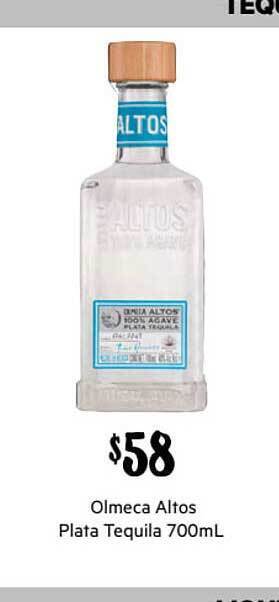 Olmeca Altos Plata Tequila 700ml