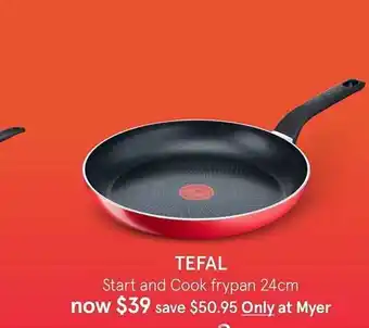 Tefal Start And Cook Frypan 24cm