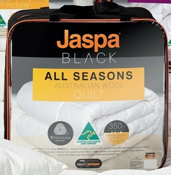 Spotlight Jaspa All Seasons Wool Quilt offer