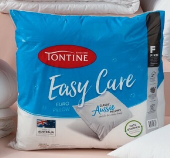 Spotlight Tontine Easy Care European Pillow offer
