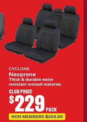 SuperCheap Auto Cyclone Neoprene offer