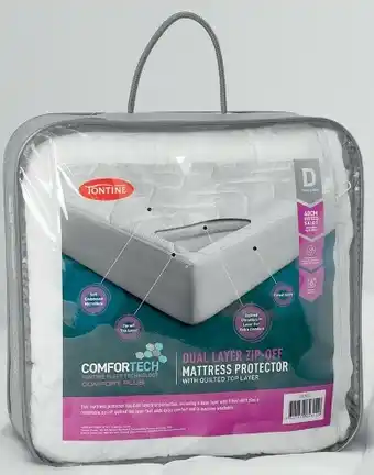 Spotlight 50% off Tontine Dual Layer Mattress Protector offer