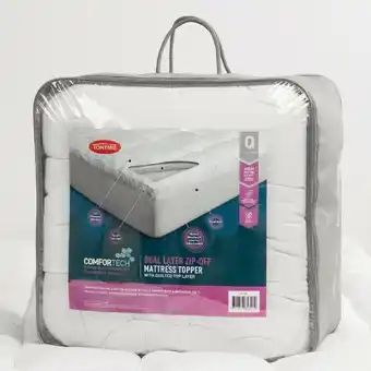 Spotlight 50% off Tontine Dual Layer Mattress Topper offer