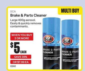 SuperCheap Auto Sca Brake & Parts Cleaner offer