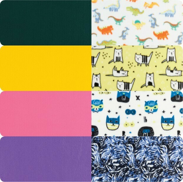 Plain & Print Polar Fleece offer at Spotlight