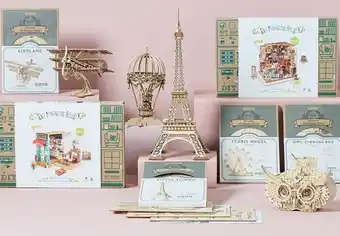 Spotlight 30% off Robotime Miniature Kits offer