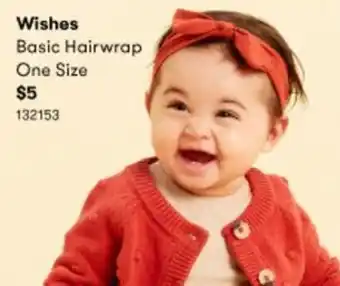 Wishes Basic Hairwrap 132153