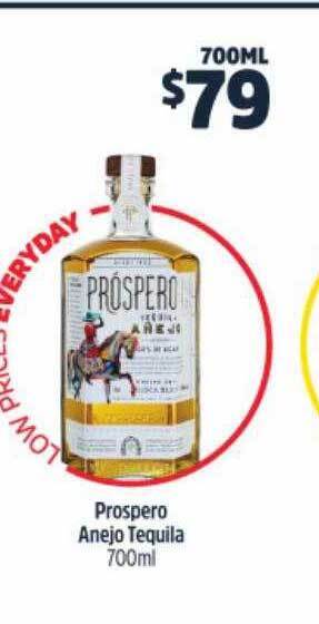 BWS Prospero Anejo Tequila offer