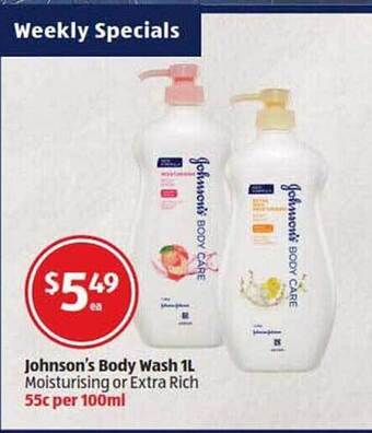 Johnson's Body Wash 1l
