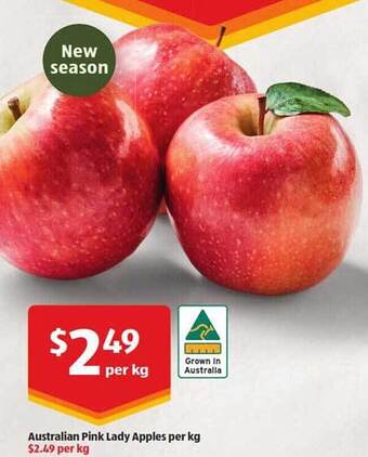 ALDI Australian Pink Lady Apples offer