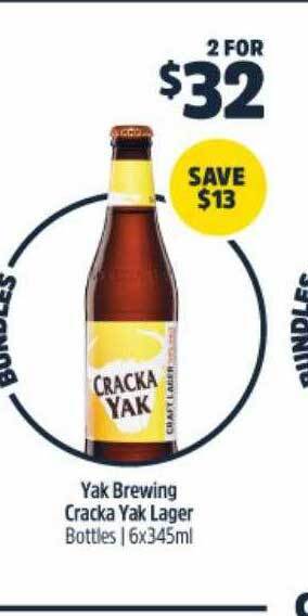 Yak Brewing Cracka Yak Lager