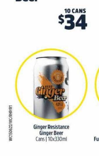 Ginger Resistance Ginger Beer