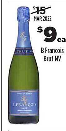 Liquorland B Francois Brut Nv offer