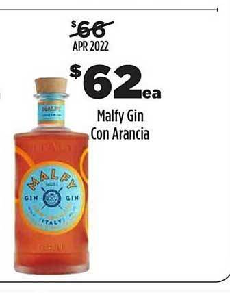 Liquorland Malfy Gin Con Arancia offer