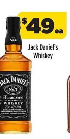 Liquorland Jack Daniel's Whiskey offer
