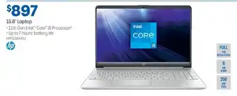 Officeworks HP - 15.6" Laptop - HPFQ2044TU offer