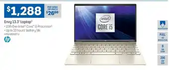 Officeworks HP - Envy 13.3" Laptop - HPBA0060TU offer