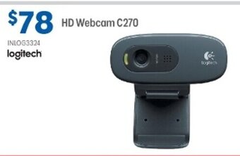 Officeworks Logitech - HD Webcam C270 offer