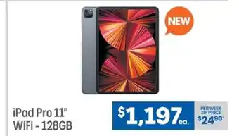 Officeworks iPad Pro 11" WiFi - 128GB offer