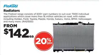 Repco Flokool Radiators offer