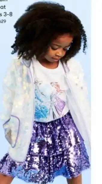 BIG W Frozen II Sequin Raincoat 1307622 offer