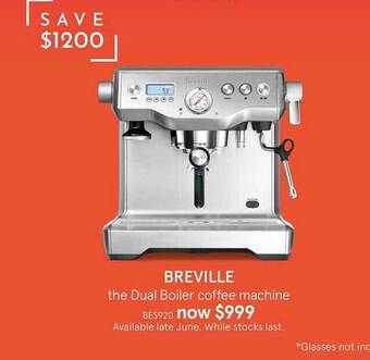 Bambino Plus Coffee Machine* offer at Myer