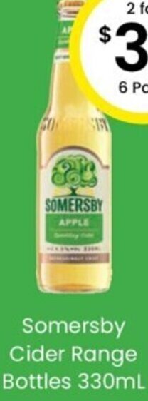 Somersby Cider Range Bottles 330ml