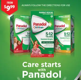 Care Starts With Panadol