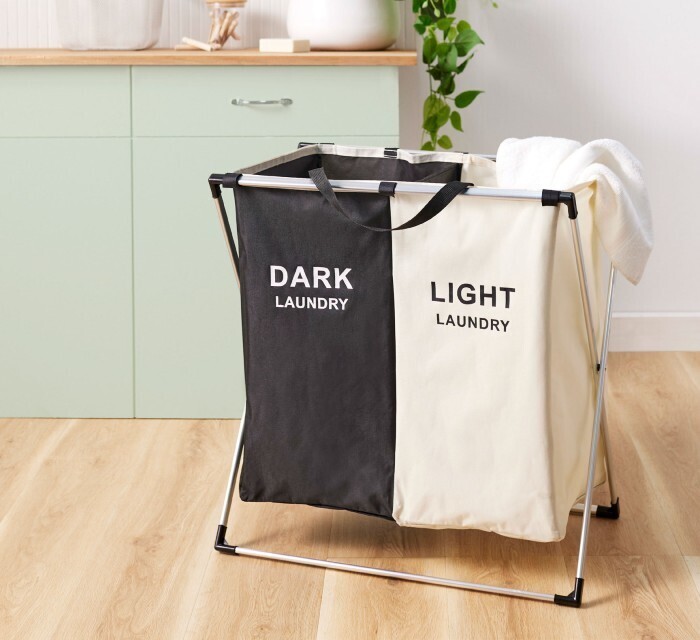Laundry Fabric Sorting Hamper offer at Coles